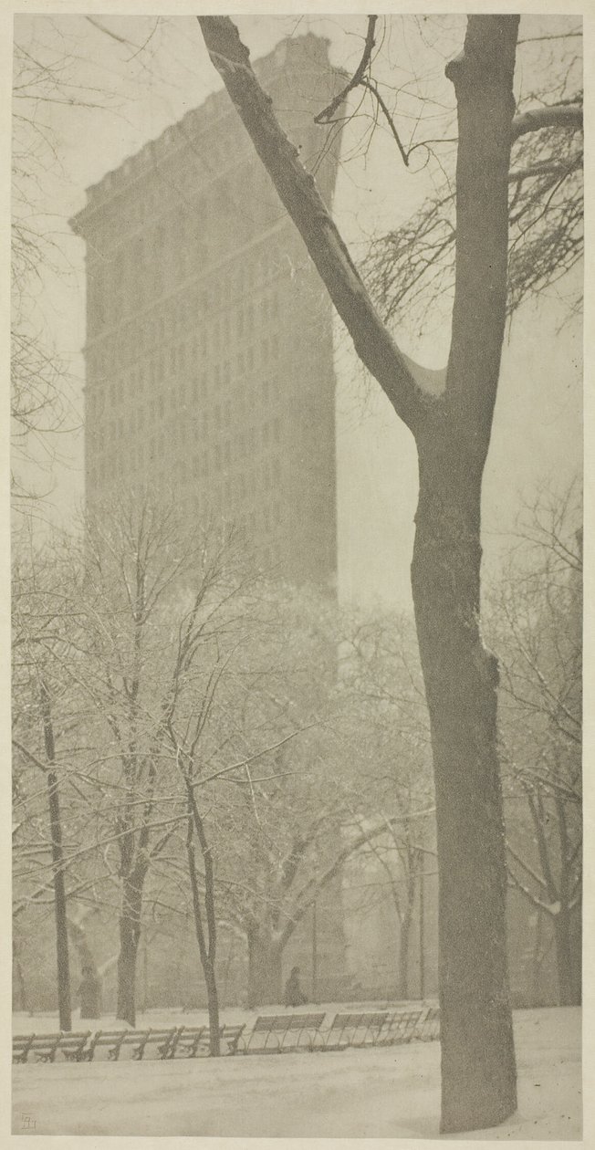 The Flatiron av Alfred Stieglitz