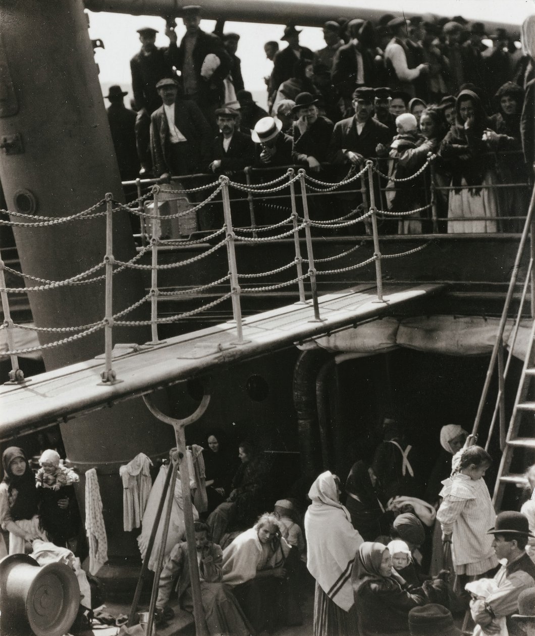 The Steerage, 1907, tryckt 192039. av Alfred Stieglitz