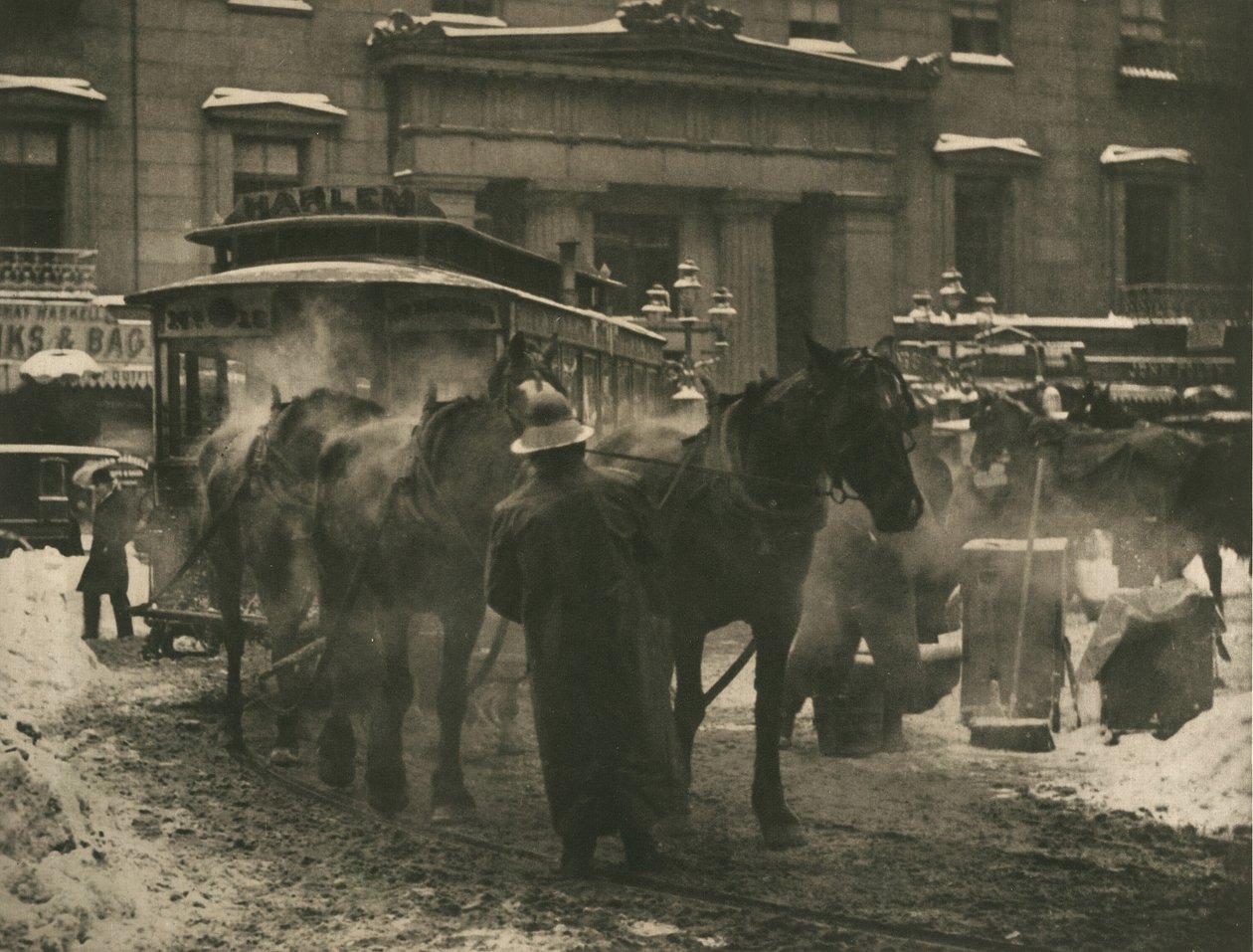Terminalen, 1893. av Alfred Stieglitz