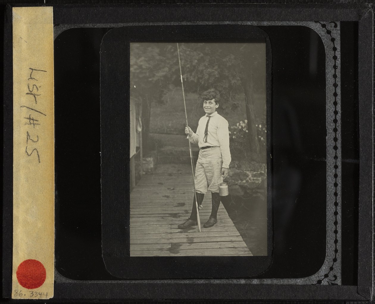 Utan titel (Howard med fiskespö) av Alfred Stieglitz