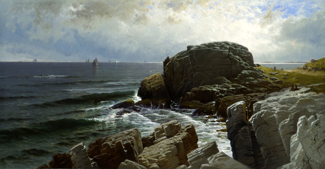 Castle Rock, Marblehead av Alfred Thompson Bricher