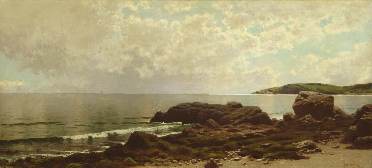 Kusten utanför Grand Manan, ca 1885 av Alfred Thompson Bricher