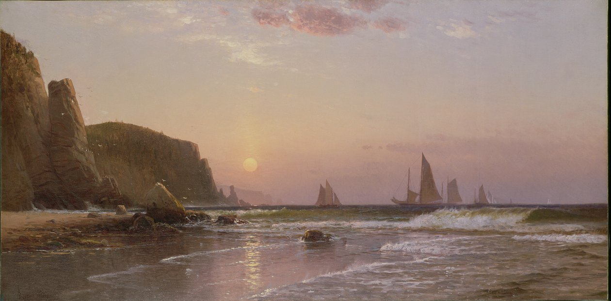 Morgon på Grand Manan av Alfred Thompson Bricher