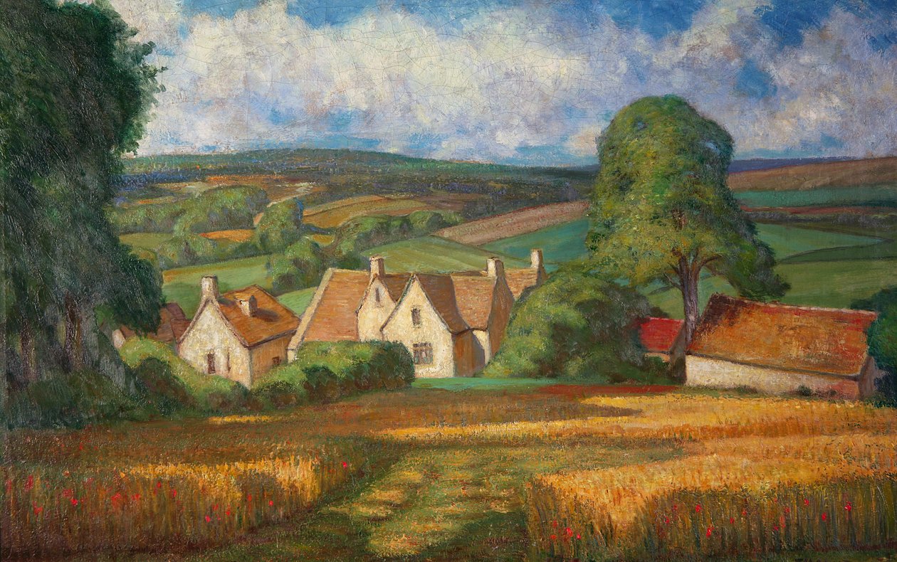 Hill Farm, Painswick av Alfred Thornton