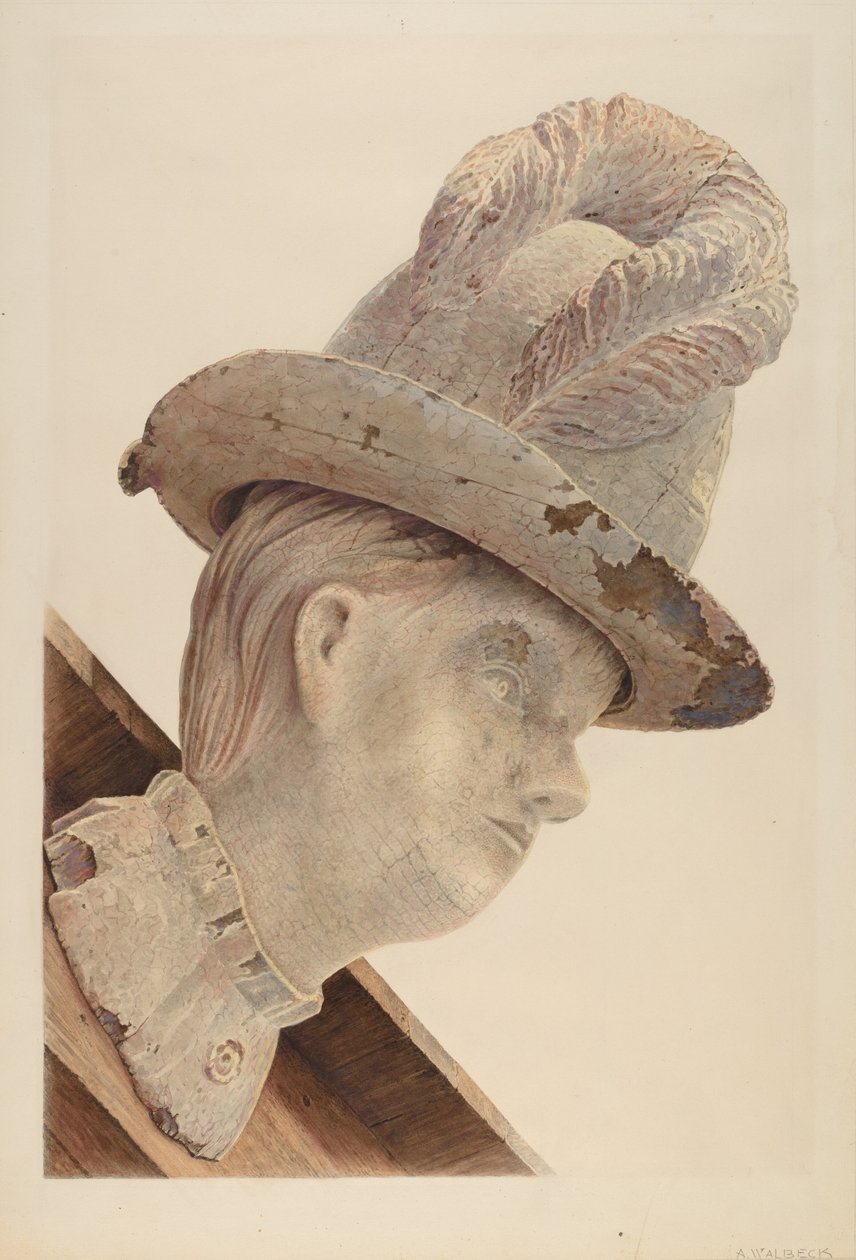 Galjonsfigur av Alfred Walbeck