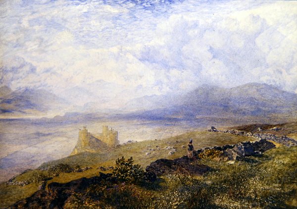 Harlech slott av Alfred William Hunt