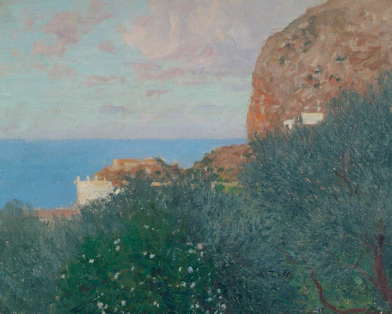 Capri av Alfred Zoff