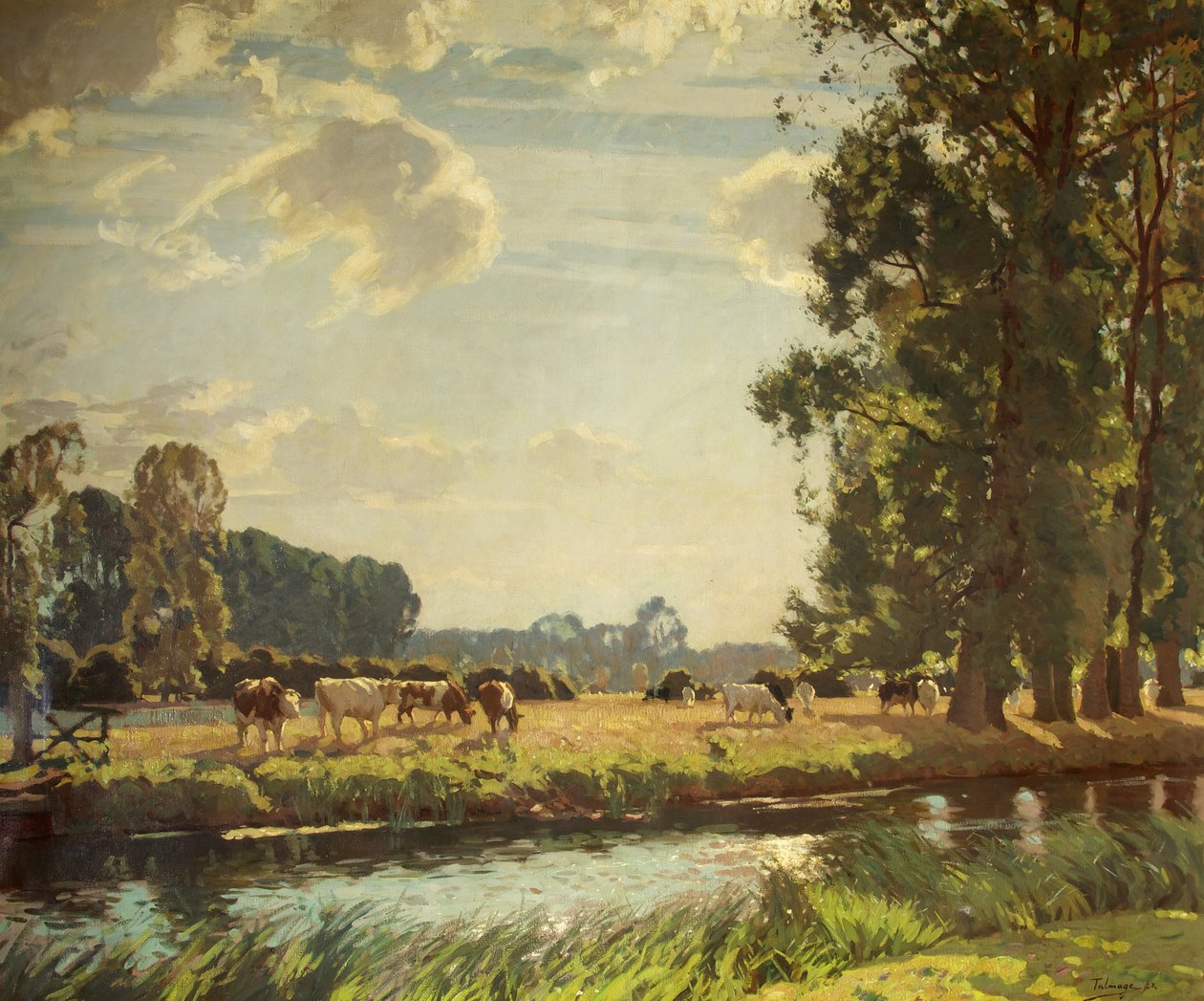 Dedham landskap av Algernon Mayow Talmage