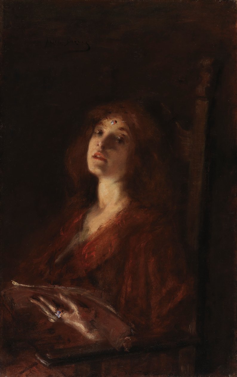 En sång, ca. 1895. av Alice Pike Barney