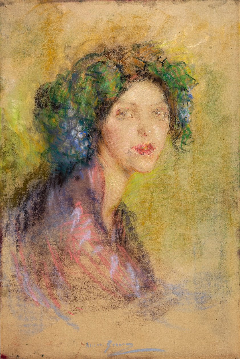 Sorgsen Bacchante av Alice Pike Barney