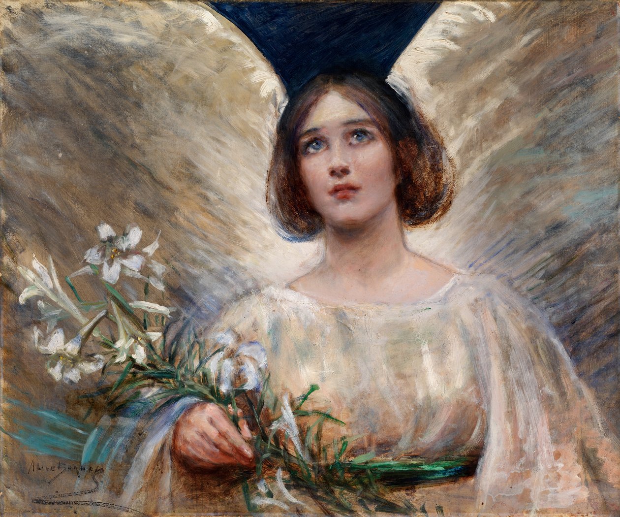 Påskliljor, sent 1800-tidigt 1900-tal. av Alice Pike Barney