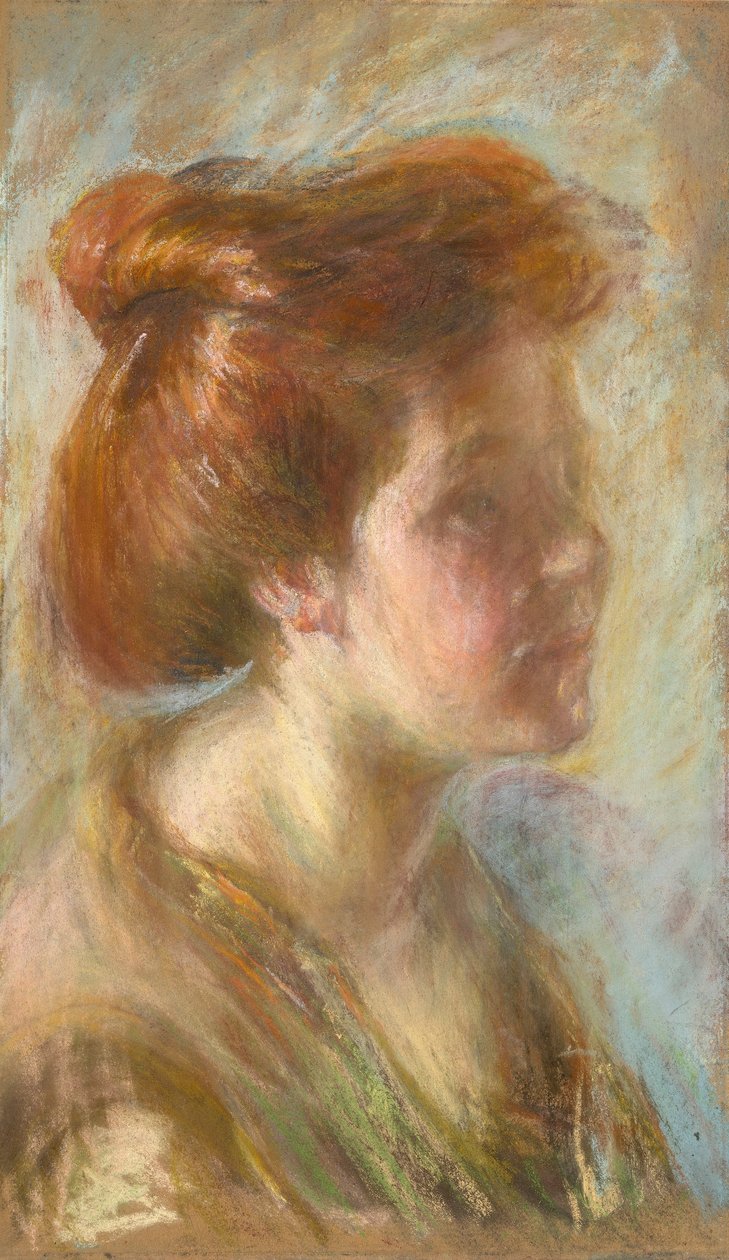 Flicka med Titian-hår av Alice Pike Barney