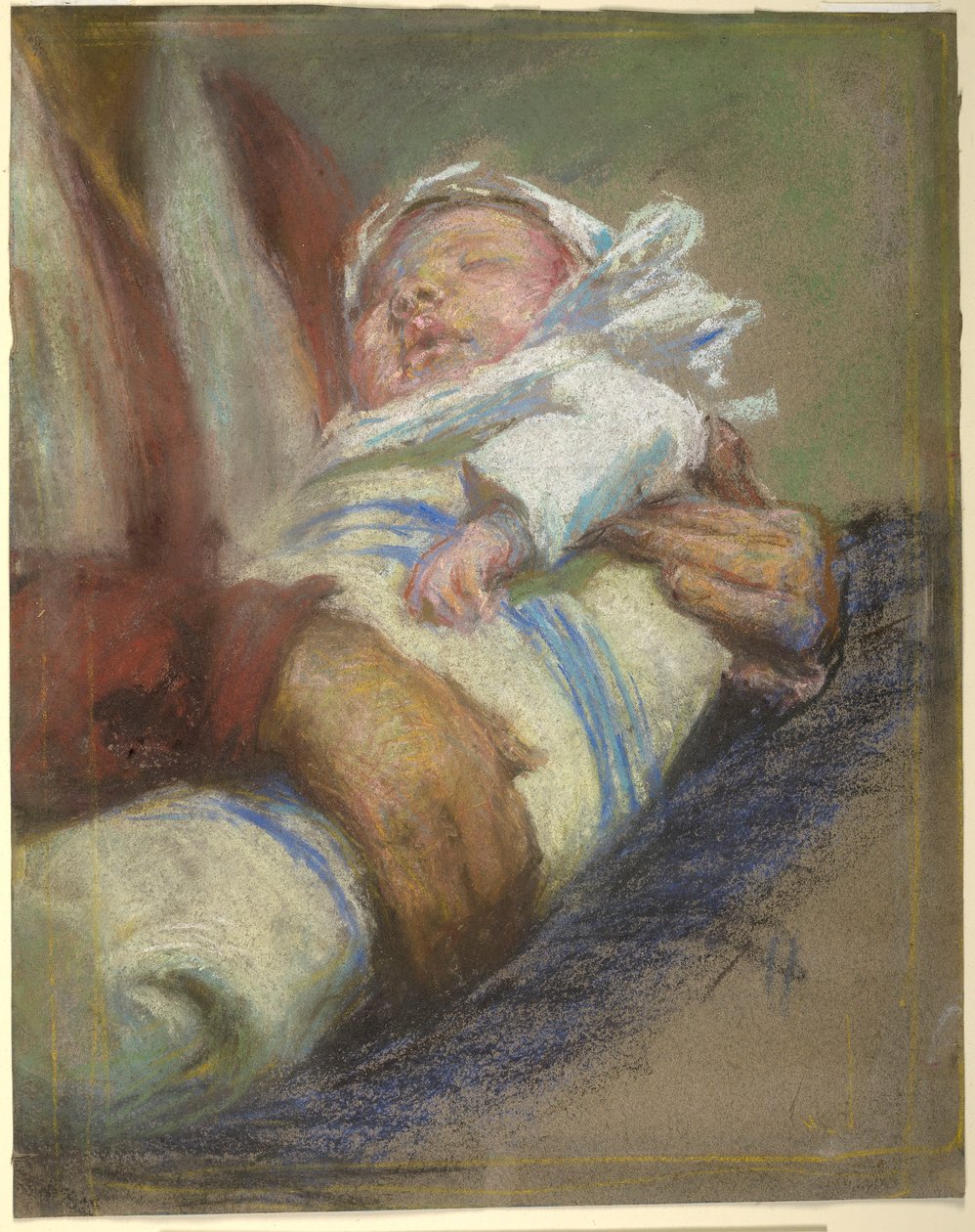 I Svaddling av Alice Pike Barney