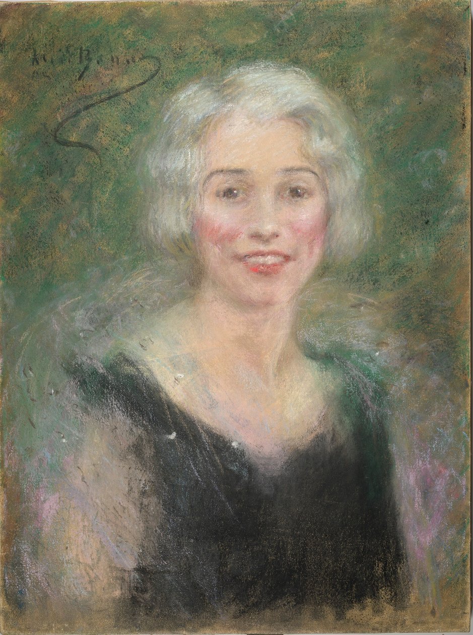 Mrs Leslie Carter av Alice Pike Barney