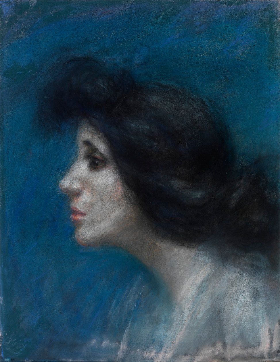 Fru Patrick Campbell av Alice Pike Barney