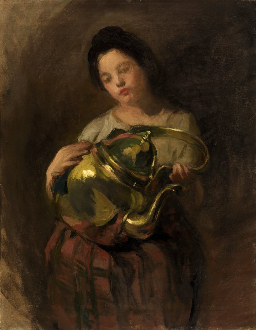 Mässingskokaren, ca. 1890. av Alice Pike Barney