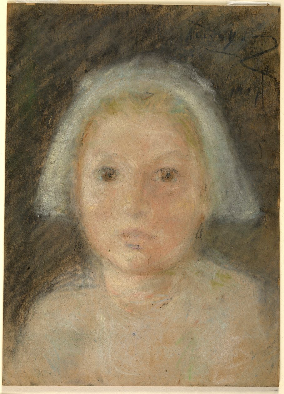 Liten vit keps av Alice Pike Barney