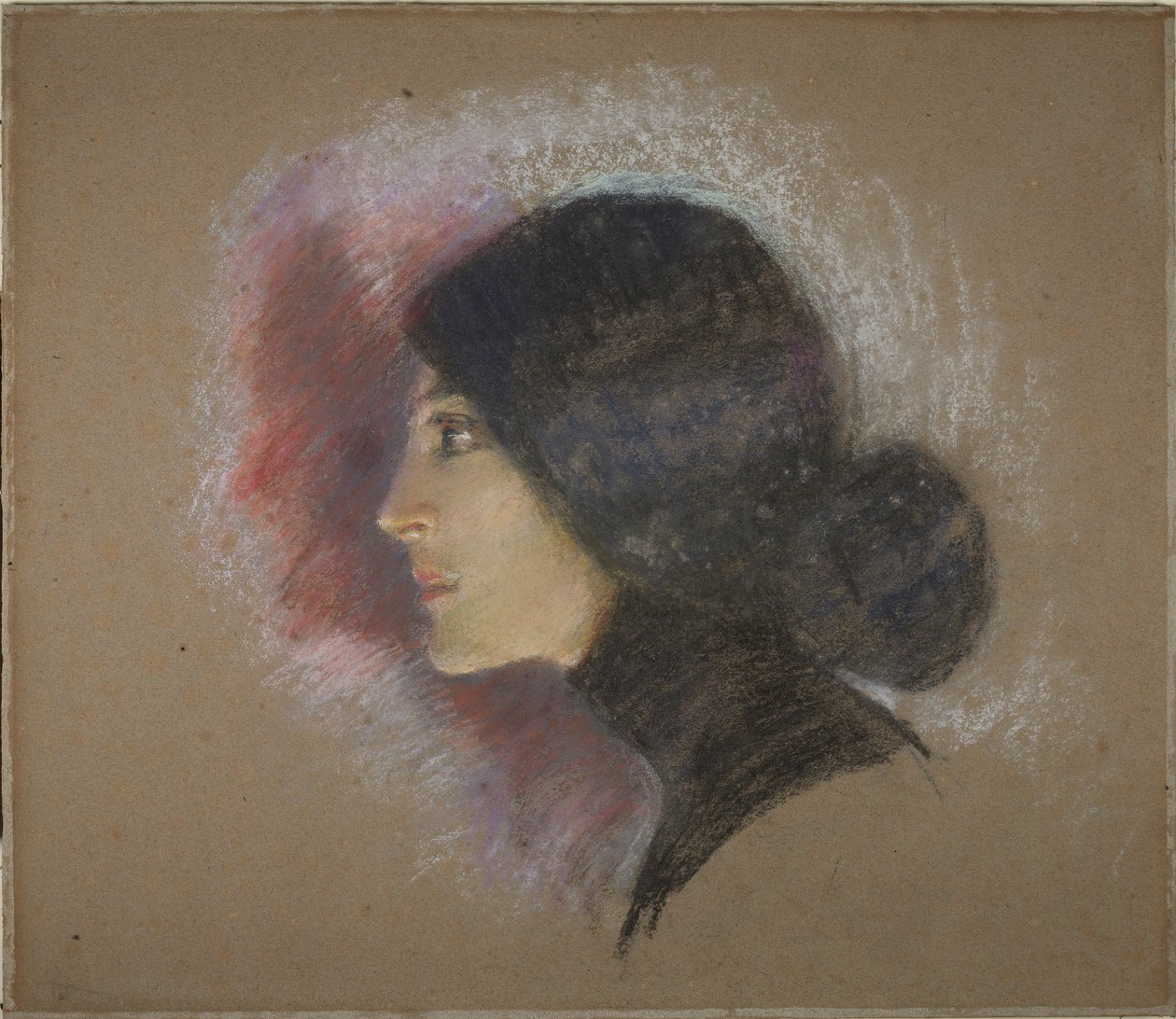 Vamp år 1900 (Lottie Stein) av Alice Pike Barney