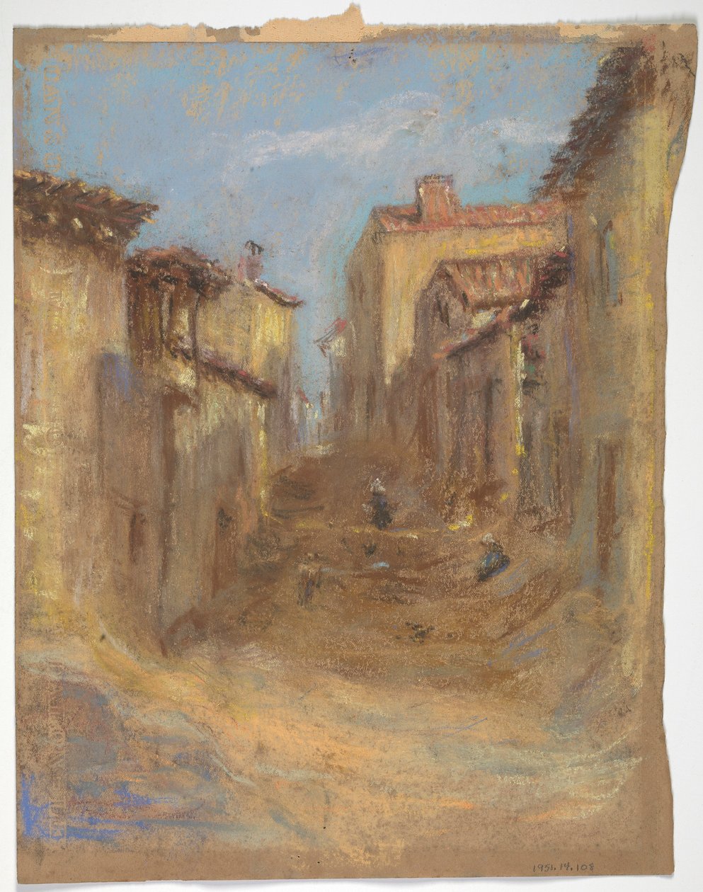 Village Street av Alice Pike Barney