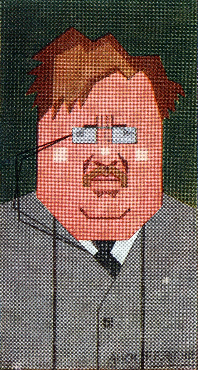 G.K. Chesterton, 1926 av Alick P. F. Ritchie