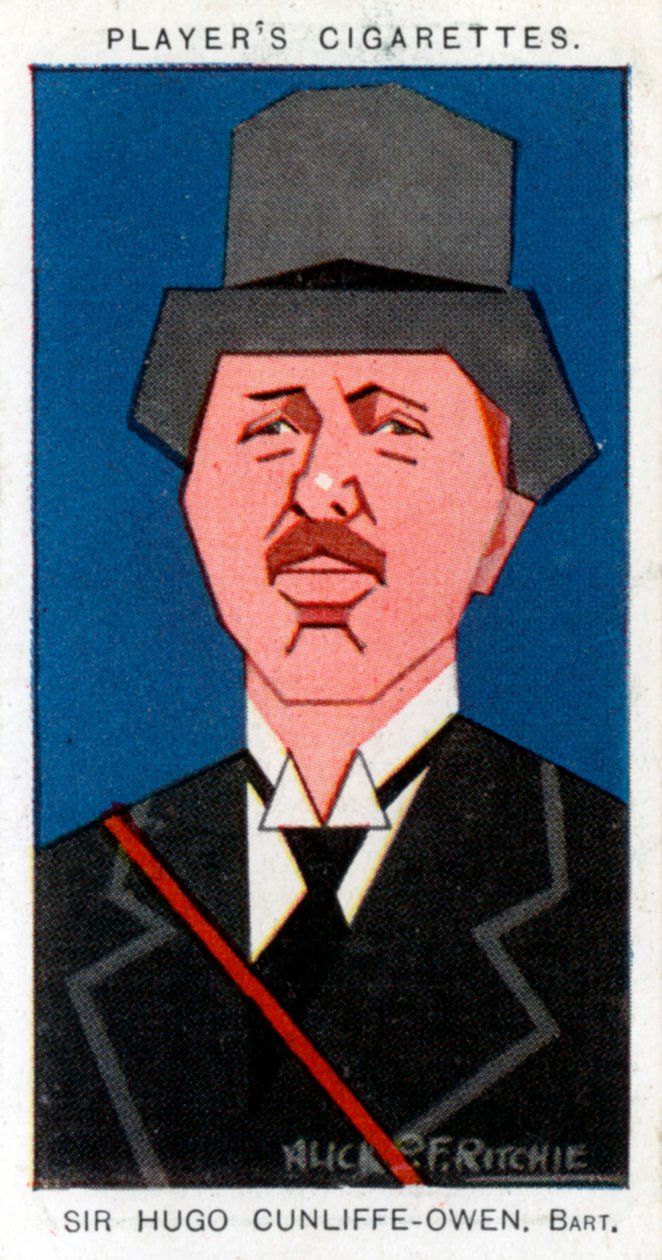 Sir Hugo Cunliffe-Owen, brittisk affärsman, 1926. av Alick P. F. Ritchie