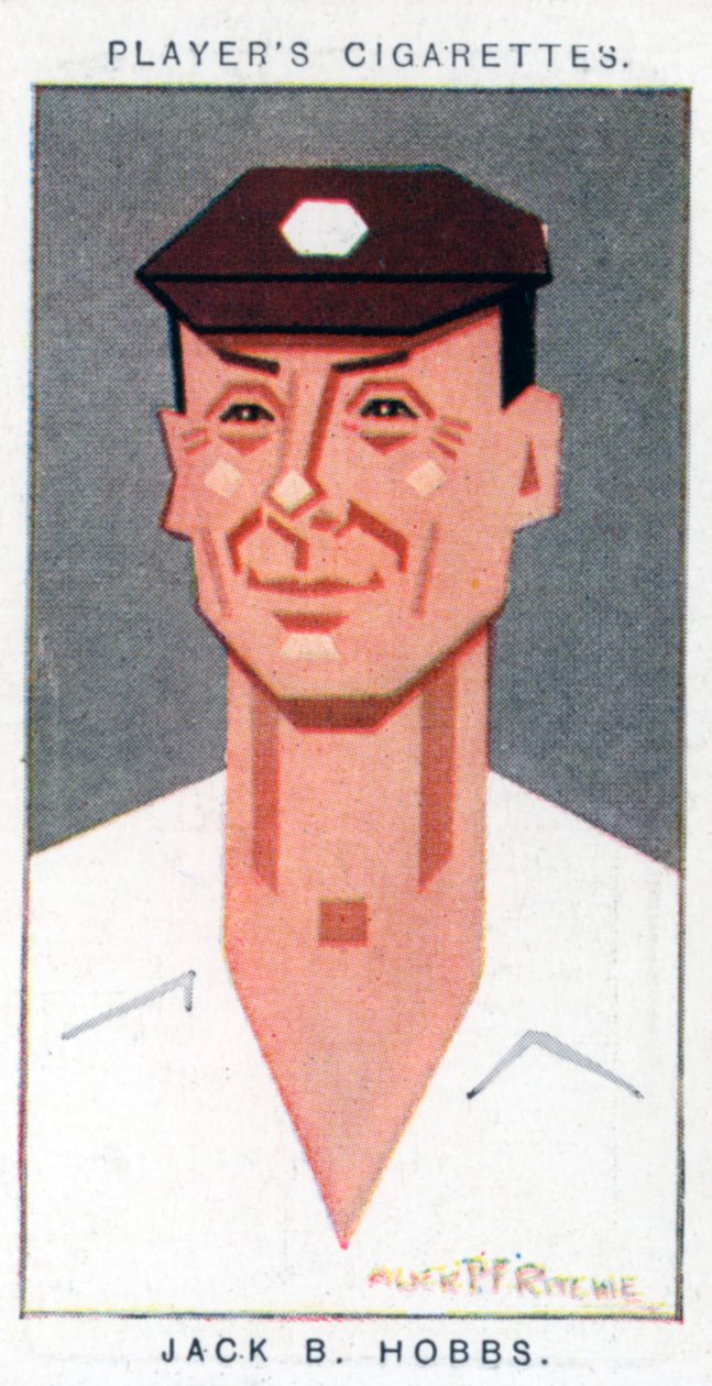 Sir Jack Hobbs, brittisk cricketspelare, 1926 av Alick P. F. Ritchie