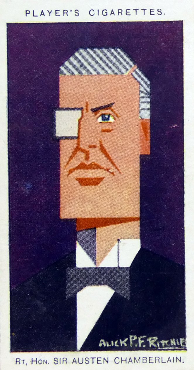 Austen Chamberlain av Alick Penrose Forbes Ritchie
