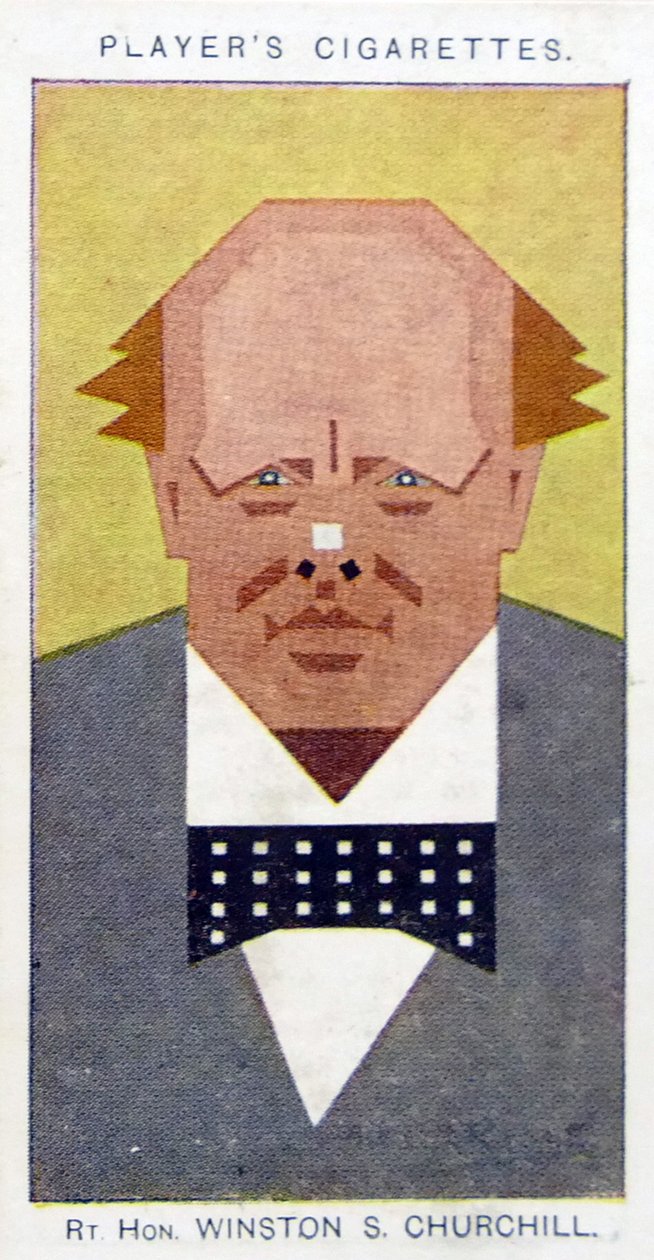 Winston Churchill av Alick Penrose Forbes Ritchie