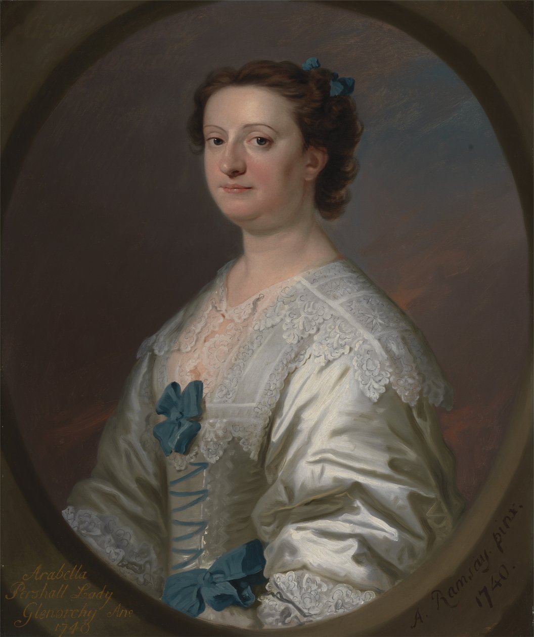 Arabella Pershall, Lady Glenorchy av Allan Ramsay