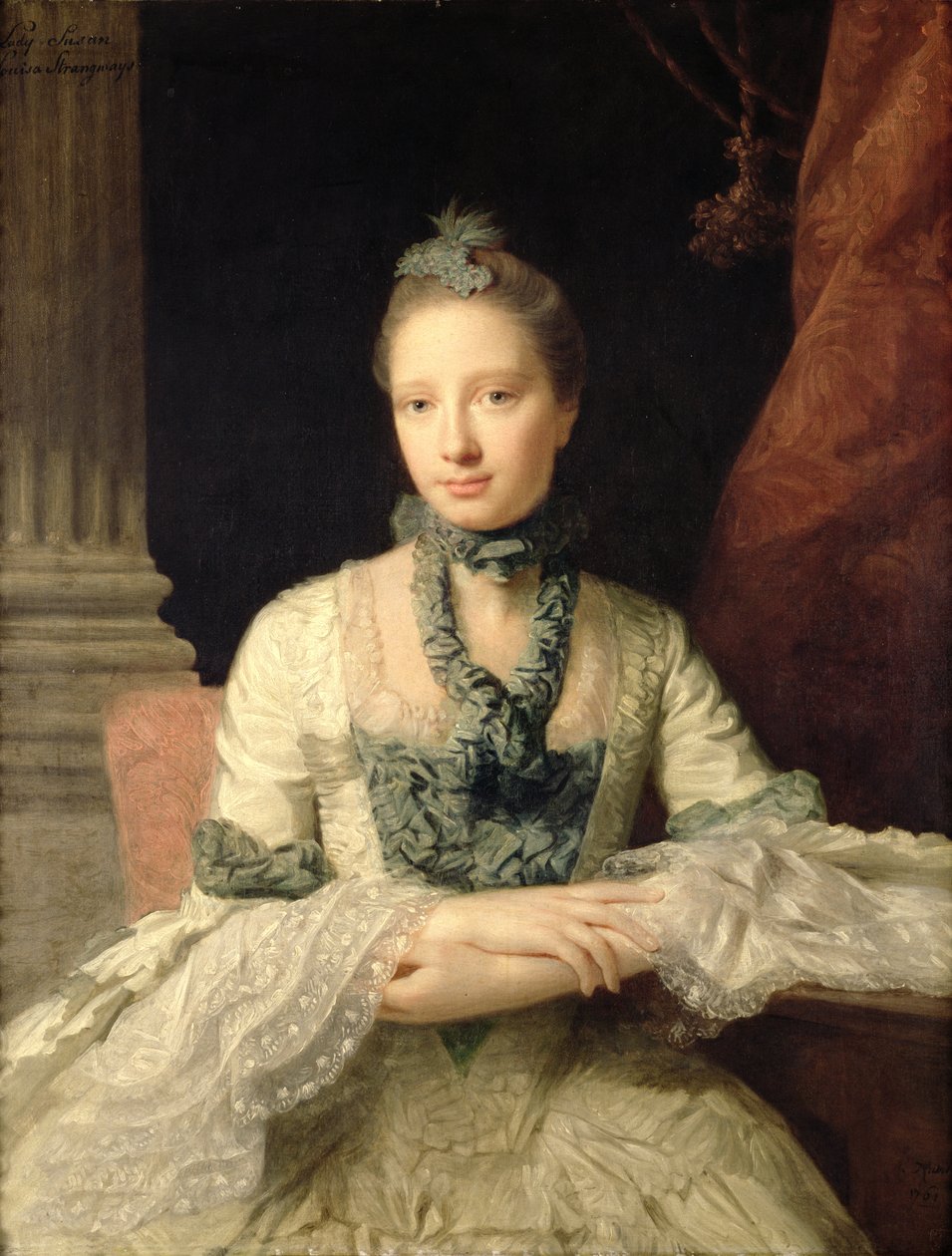 Lady Susan Fox-Strangways, 1761 av Allan Ramsay