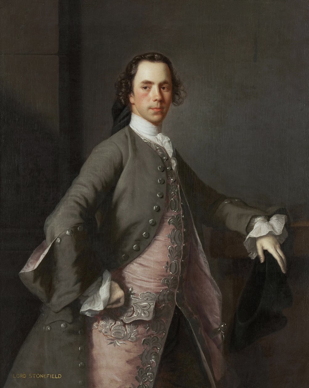 Porträtt av John Campbell av Allan Ramsay