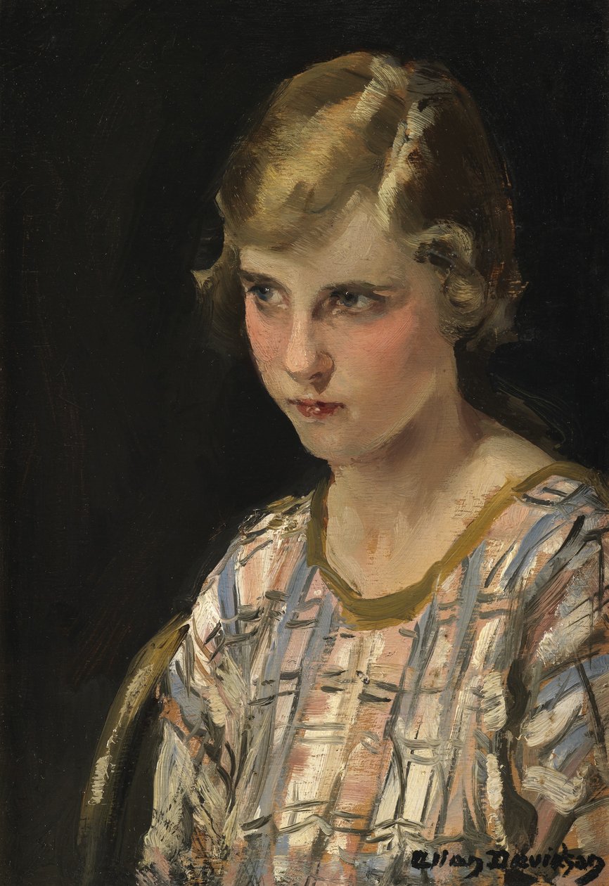 Hon (The Blushing Girl) av Allan Douglas Davidson