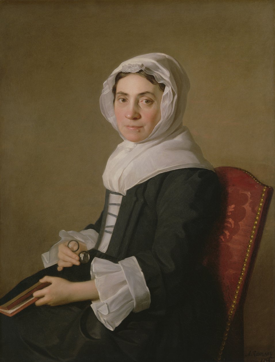 Mary Adam, 1754 av Allan Ramsay