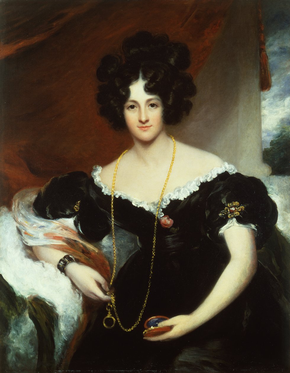 Porträtt av Miss Craigie senare Mrs.Reid av Allan Ramsay