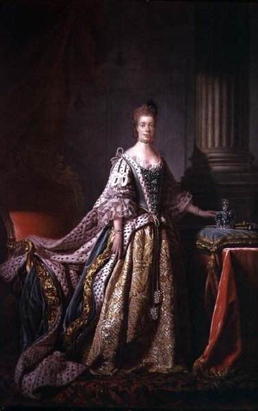 Drottning Charlotte av Allan Ramsay