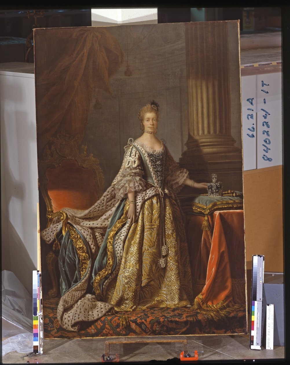 Drottning Charlotte av Allan Ramsay