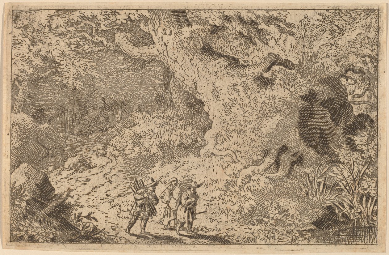 En tjock skog av Allart van Everdingen
