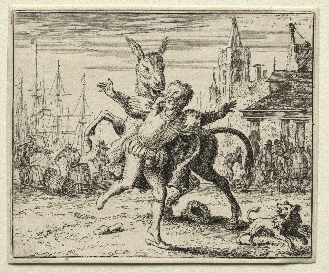 Reynard the Fox: The Jealous Ass. av Allart van Everdingen