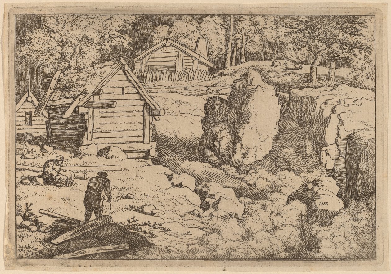 Snickaren, troligen ca. 16451656. av Allart van Everdingen