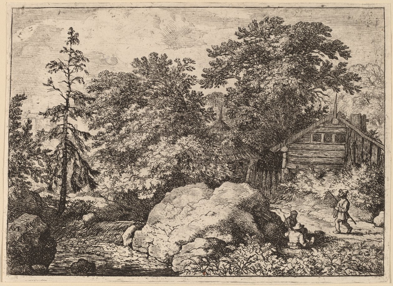 The Knoll, förmodligen ca. 16451656. av Allart van Everdingen