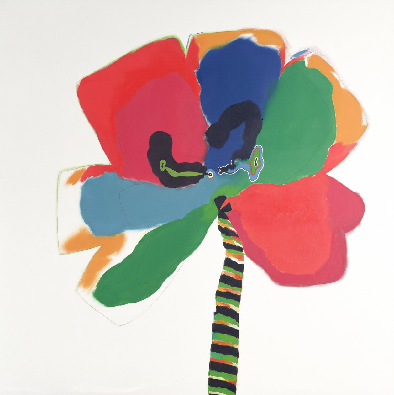 Porträtt/blomma av Allen Jones