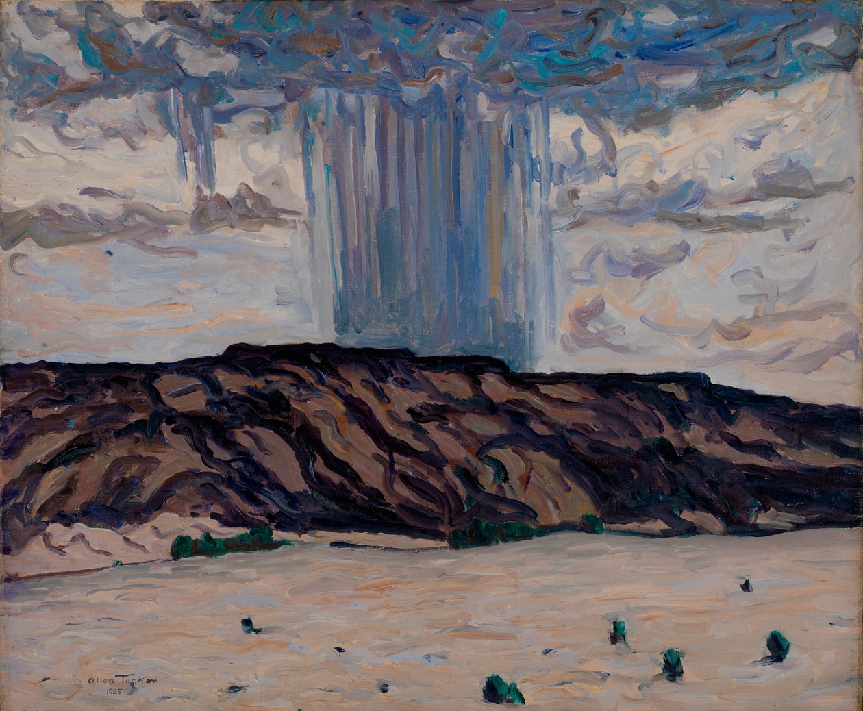 Molnburst i Black Mesa, New Mexico, 1925. av Allen Tucker