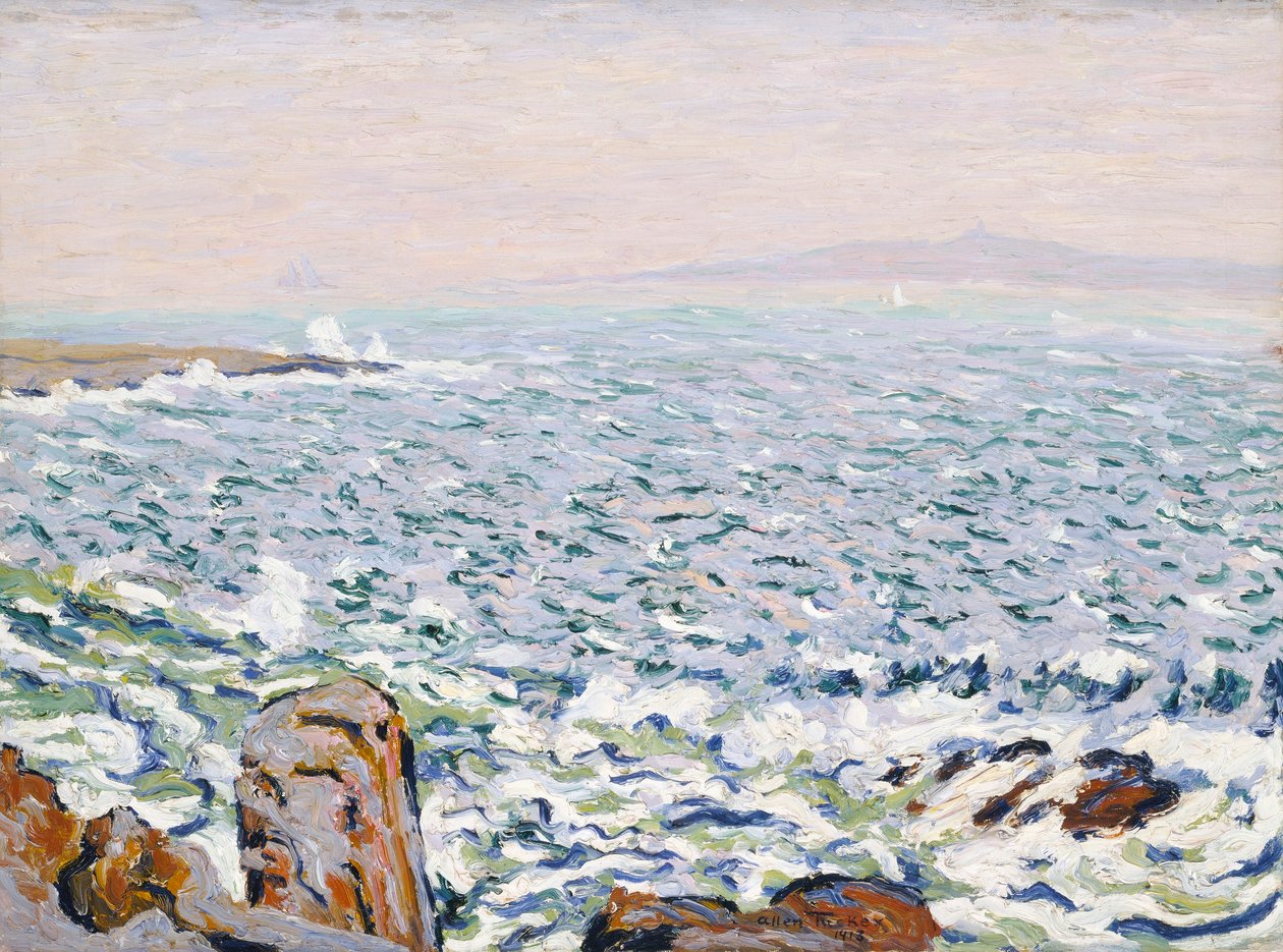 Surfbrytning, Cranberry Island av Allen Tucker