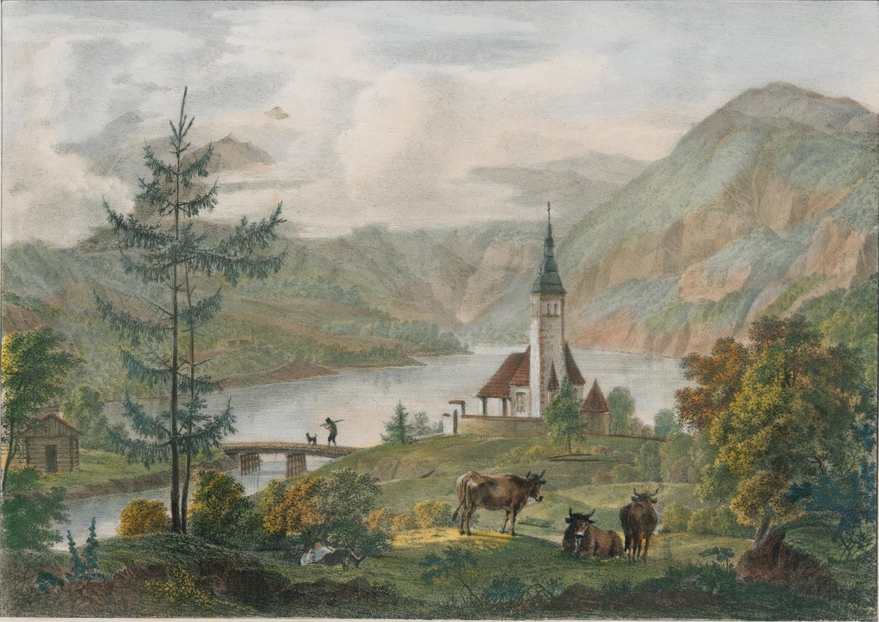 Bohinj av Alois von Saar