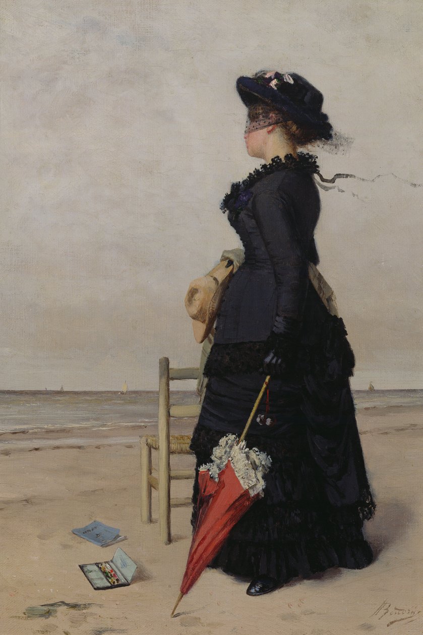 Tittar ut mot havet av Alois Boudry