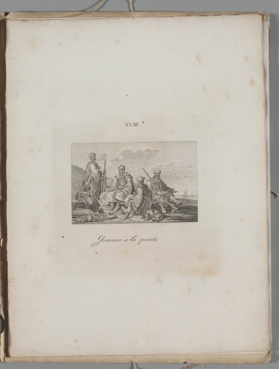Litografins konst: albanska, tavla XVIII av Alois Senefelder