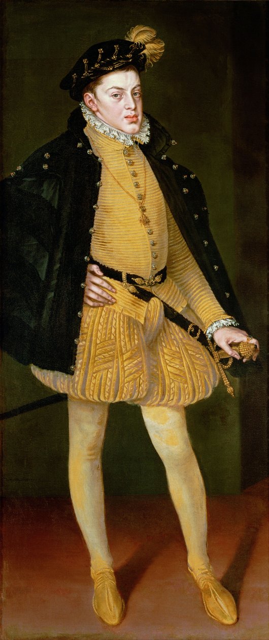 Don Carlos, prins av Asturien, 1564 av Alonso Sánchez Coello