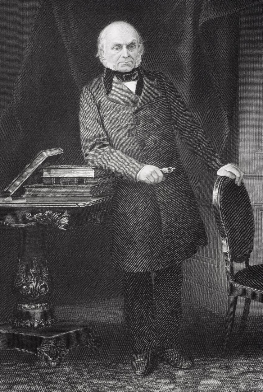 John Quincy Adams (1767-1848) av Alonzo Chappel