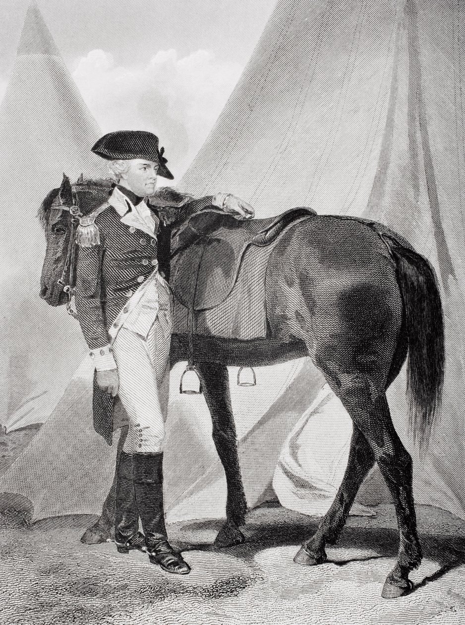 Porträtt av Anthony Wayne (1745-96) av Alonzo Chappel