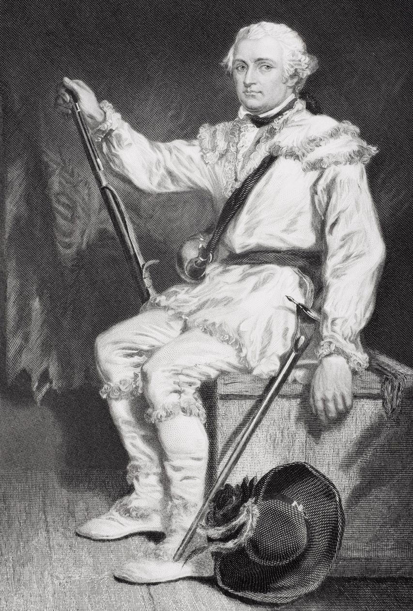Porträtt av Daniel Morgan (1736-1802) av Alonzo Chappel